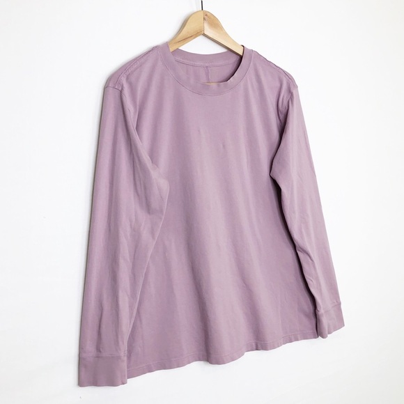 Lululemon lavender Athletic Long sleeve crewneck base layer top - Picture 4 of 9